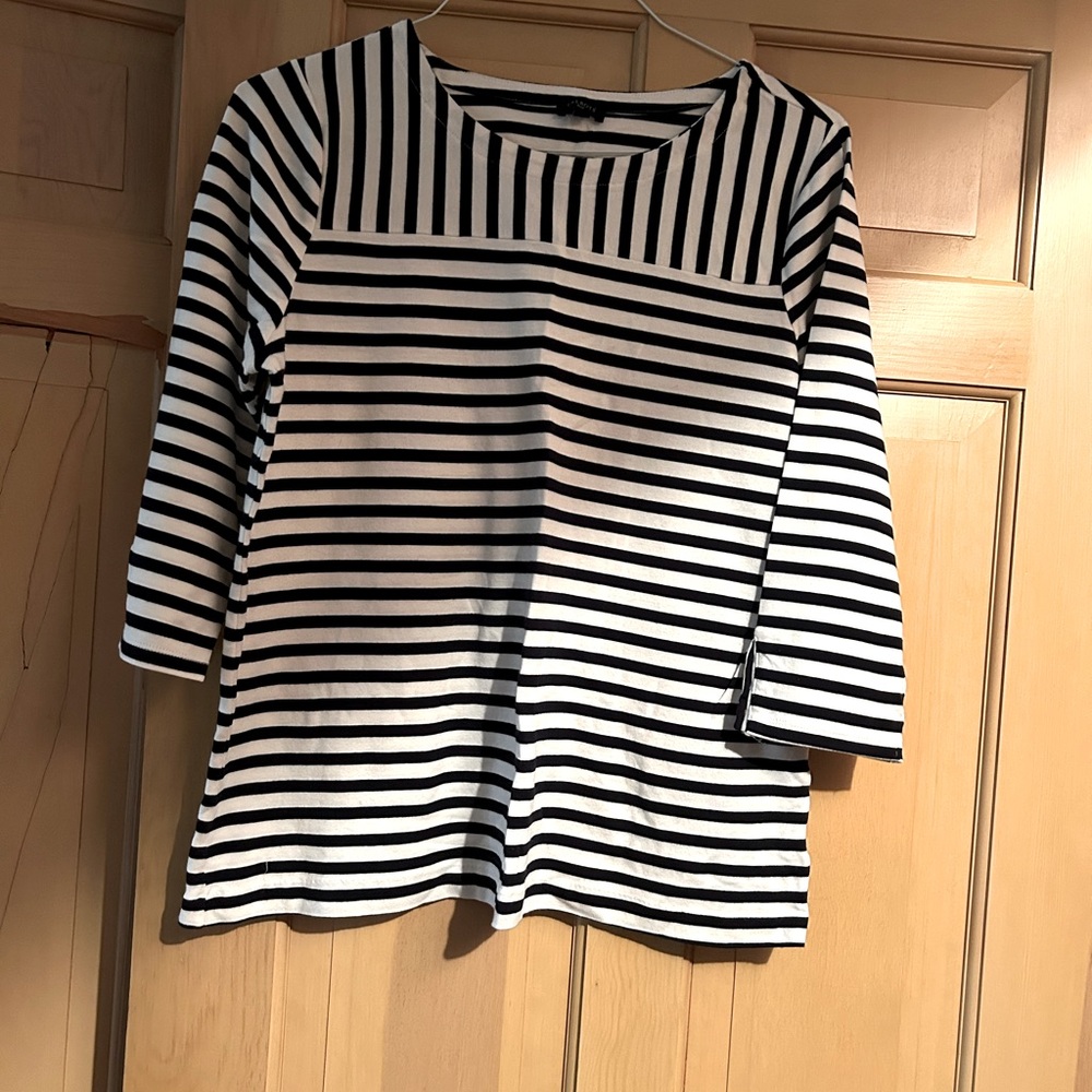 Talbots classic 3/4 sleeve tee.